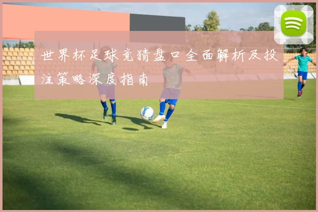 世界杯足球竞猜盘口全面解析及投注策略深度指南